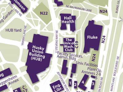 Fluke on Campus Map
