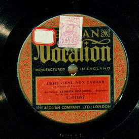 AEOLIAN-VOCALION C-01087 (mx. 02996) recorded 1922