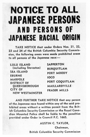 Japanese Notice