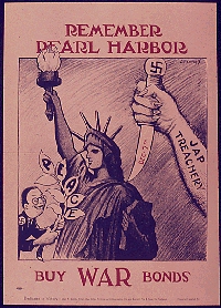 Poster for american propaganda against the Axis of Evil