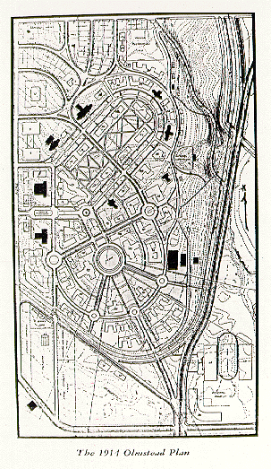 1914 Olmsted Plan